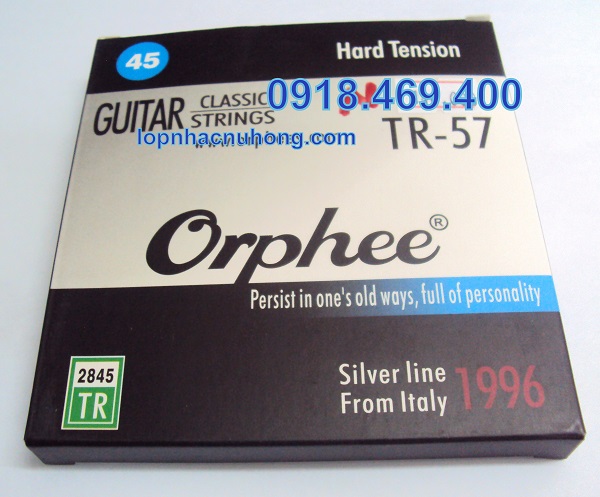 dây nilon guitar orphee