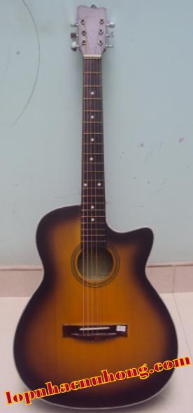 đàn guitar gỗ lam đen 