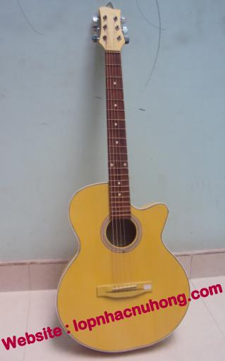 Đàn guitar acoustic vàng