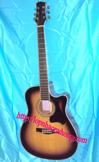 Đàn guitar gỗ thông
