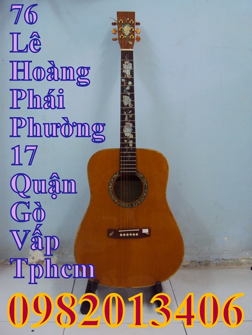 Đàn guitar hoa văn