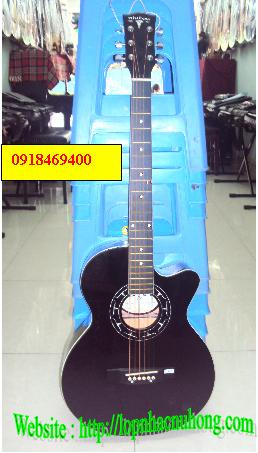 Đàn guitar solo màu đen
