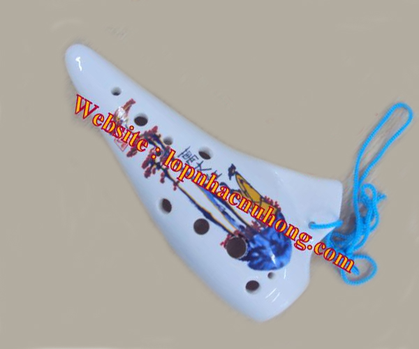 Kèn ocarina 12 lỗ gốm sứ