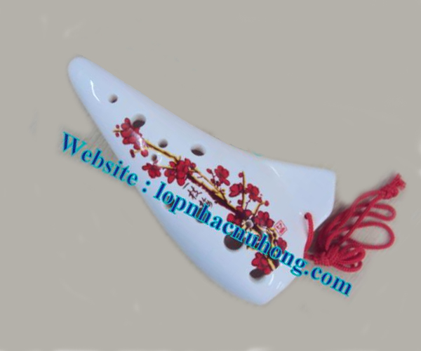 Kèn ocarina 12 lỗ hoa đào
