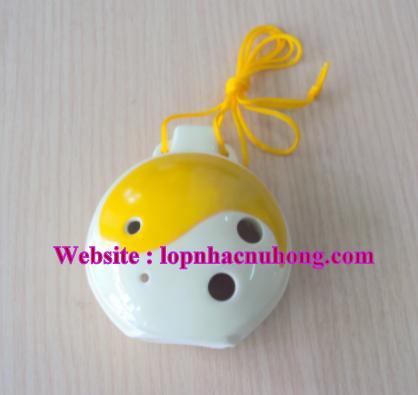 Kèn ocarina 6 lỗ màu vàng
