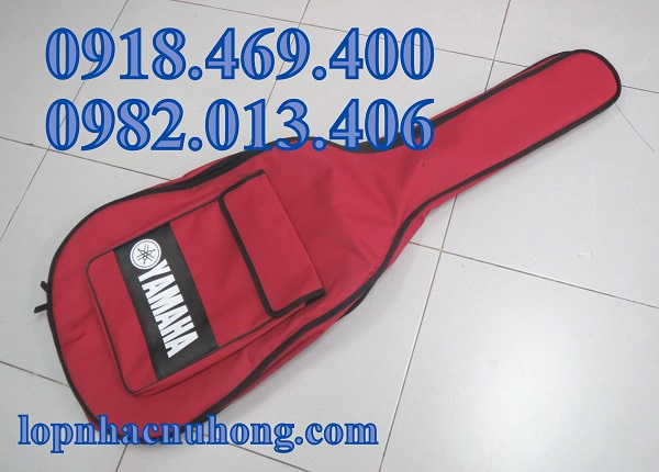 Bao đàn guitar màu hồng