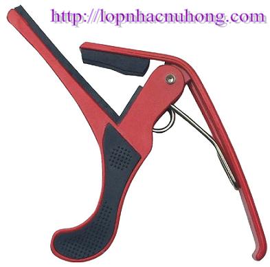 Capo guitar màu đỏ