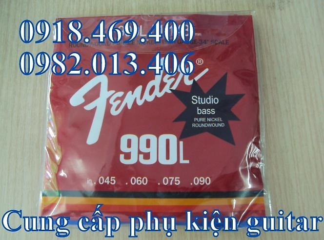 Dây đàn guitar bass Fender