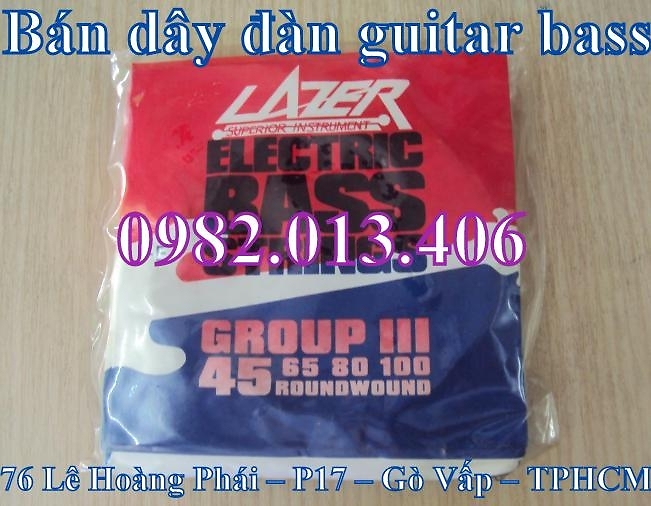 Dây đàn guitar bass Lazer