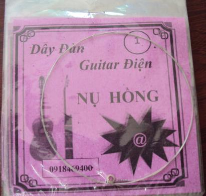 Dây đàn guitar điện Nụ Hồng
