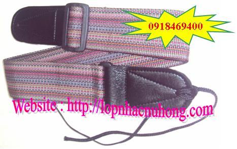 Dây đeo guitar vải thổ cẩm