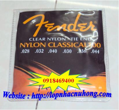 Dây nylon guitar Fender