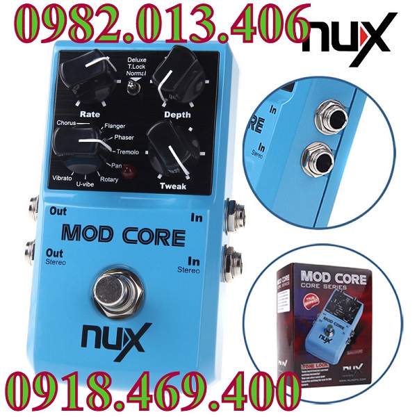 Phơ guitar điện hiệu Nux