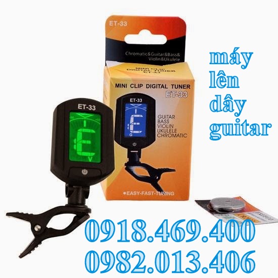 Tuner guitar gò vấp