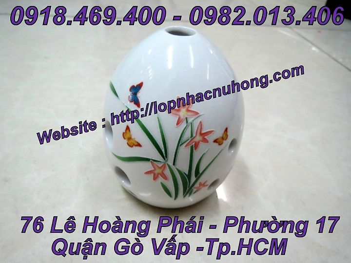 Sáo huân hoa văn