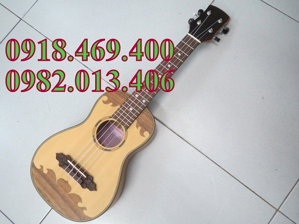 Đàn ukulele gỗ thông
