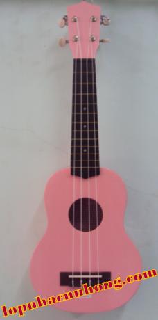 Đàn ukulele màu hồng