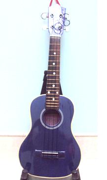Đàn ukulele màu tím