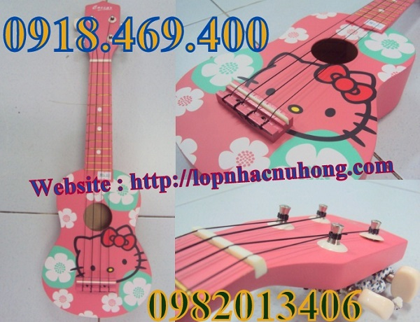 Đàn ukulele mèo kitty