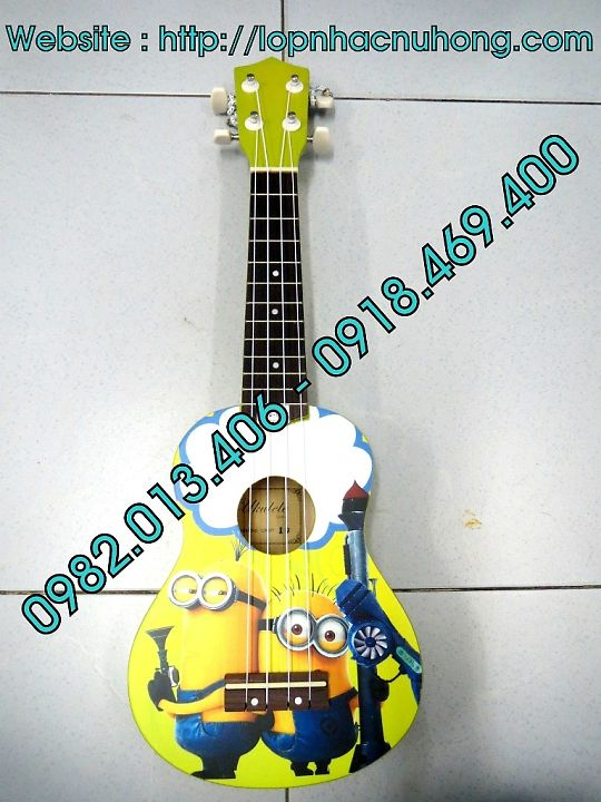 Đàn ukulele hình Minion