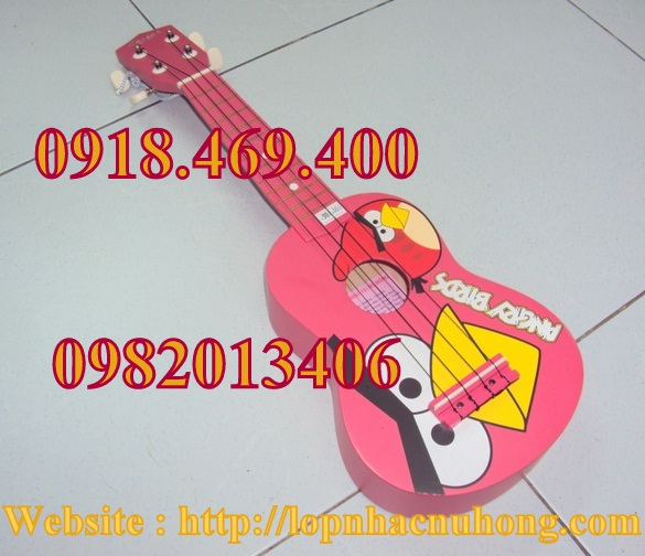 Ukulele hình angry bird