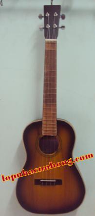 Ukulele màu gỗ
